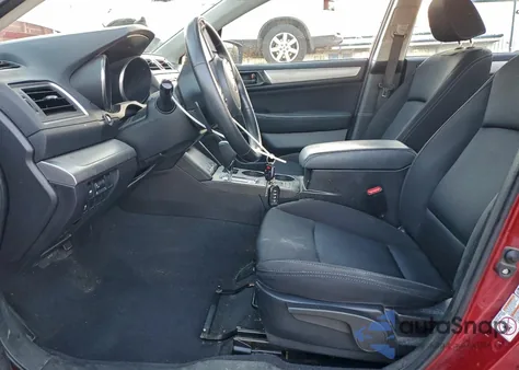 2017 Subaru Legacy 2.5I from USA, damaged, VIN 4S3BNAB62H3008791